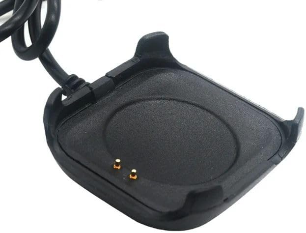 Miniatura 4 de Cable de carga negro para reloj inteligente HW22, cargador magnético, soporte de muelle, adaptador de cable de carga USB, cables y cargadores,