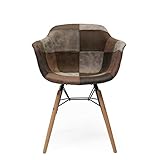 ✒️DISEÑO: CLIDE es una silla de comedor con brazos perfecta para ambientes modernos. La silla CLIDE mezcla diferentes estilos, lo mejor del diseño nórdico e industrial con un toque vintage. Esta mezcla hace que CLIDE encaje a la perfección en tu hogar, sea cual sea el estilo que va contigo