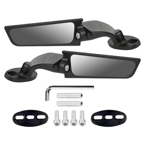Espejo retrovisor para moto en viajes por carretera y desplazamientos diarios