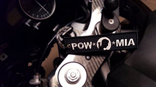 Cg Keytags - Fire, Police, Pow/Mia, Veteran, Keys For A Cause Keychains For Motorcycles, Scooters, Cars, Great Gifts. (Pow/Mia) #TOP4