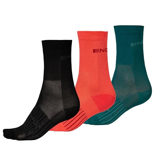 Endura Women's Coolmax Triple Pack Cycling Socks