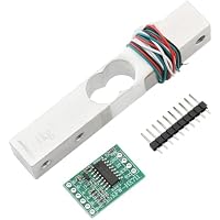 DEWOTHV Sensor de celda de carga de 1 kg + Módulo amplificador