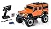 Carson 500404171 Land Rover Defender 1:8 - Coche Todoterreno teledirigido hasta 20 km/h rápido, 100% RTR, Incluye Pilas y batería con iluminación LED, Color Naranja