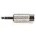C2G 40637 3.5mm Stereo Male to RCA Mono Female Audio Adapter, TAA Compliant, Silver Metallic Silver, 1 Count (Pack of 1)