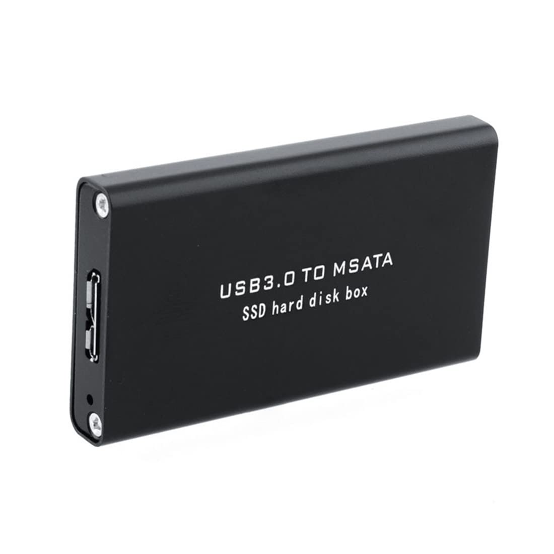 Boîtier MSATA Vers USB 3.0 - Adaptateur SSD Externe 30/50 Mm - Aluminium Dissipation Chaleur