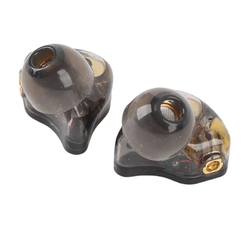 Écouteurs IEM filaires HiFi en cuivre argenté pour audiophiles