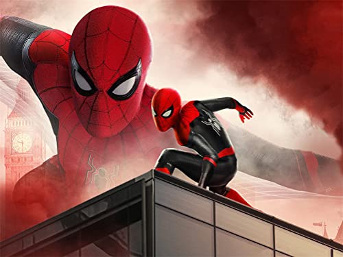 Meecaa Kit de peinture au diamant avec outils, Superman Spiderman Alien à faire soi-même, point de croix complet 5D, mosaïque de diamant, 30 x 40 cm (Superman) Cover