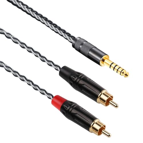 Amazon | luxferre 4.4 mm rca 4.4 mm 変換 ケーブル 4.4mm rca