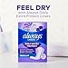 Always Daily Extra Protect Liners, Extra Long Length, Scented Panty Liners, 60 Count