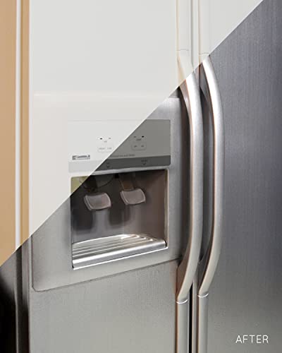 Liquid Stainless Steel Fridge Kit, Stainless Steel, 5 Piece Set