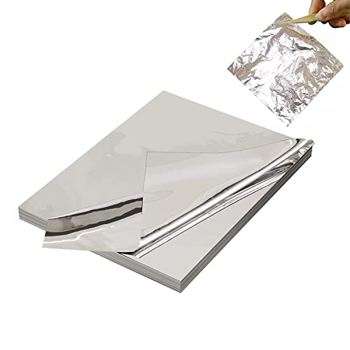 Fogli di Metallo Argentato,Fogli in Foglia