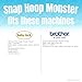 Multi Needle Snap Hoop Monster for Baby Lock/Brother (5