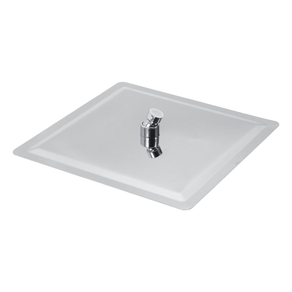 30 x 30 cm polerowana kwadratowa głowica prysznicowa ze stali nierdzewnej – solidna oprawa łazienkowa zapewnia najwyższy relaks i doświadczenie przypominające spa, nowoczesny design, łatwa instalacja