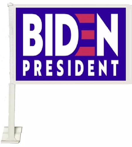 12X18 BIDEN 2024 TRUMP SUCKS BLUE Double Sided Nylon BOAT Car Flag