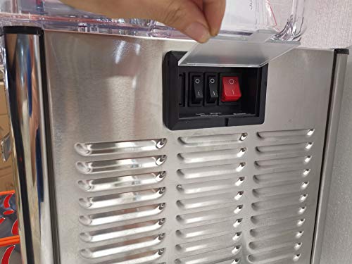 Commercial Juice Dispenser Triple Bowl