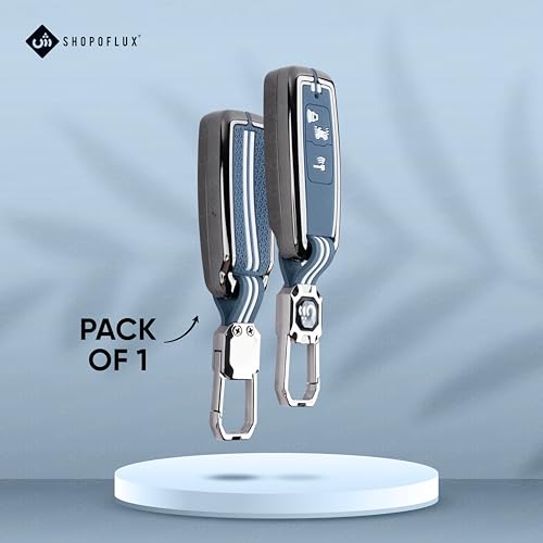 Image of SHOPOFLUX Metal Key Cover Compatible with Honda Activa | Dio H-Smart
