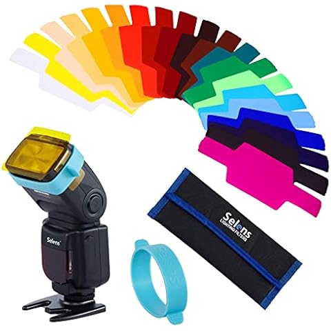 Selens 20PCS Flash Gel Filter Kit Cover