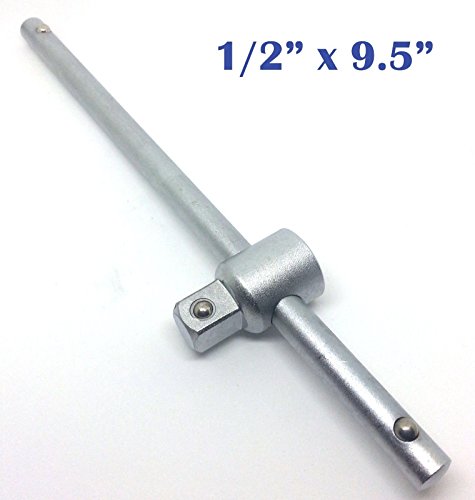 MTP 1/2" x 9" Sliding T-Handle Socket Breaker Bar Wrench 1/2 in Drive