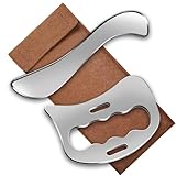 Clheatky Muscle Scraper Tool Stainless Steel Body Gua Sha Set Scraping Tool Physical Therapy Suitable for Face,Back, Abdome,Legs, Arms,Neck,Shoulder