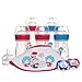 Playtex Baby Dr. Seuss Newborn Gift Set with 5 Nurser Bottles (3X 4Oz, 2X 8Oz), 2 Binky Pacifiers, 60 Drop-Ins Liners & Bib, Bottles for Newborn and Breastfeeding Babies, Feeding Essentials