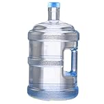 Water Dispenser Bottle 5L/3L Camping Water Containers Pure Water Bucket Mineral Water Barrel Portable Water Container Pure Water Bottle with Handle (Blue 5L (1-2 people))