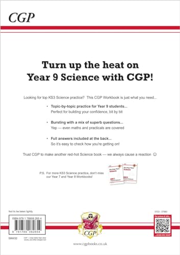 KS3 Year 9 Science Targeted Workbook (with answers)