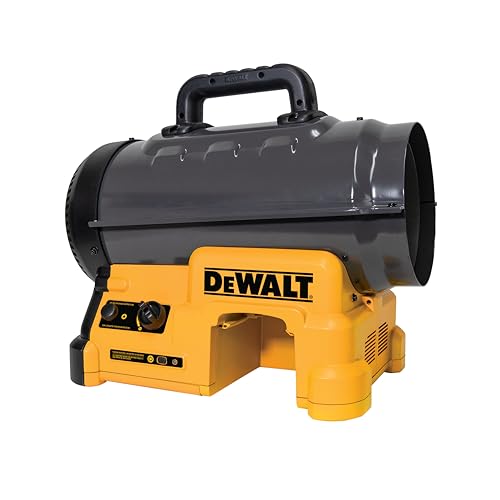 DEWALT 70000-BTU Outdoor Portable Forced Air Propane Heater - New Model DXH70CSFAVX