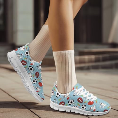 Image of Jeiento American Flag Shoes Men's Fashion Sneaker Sports Running Shoes Causal Travel Walking Flat Shoe Breathable