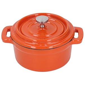 Geëmailleerde Gietijzeren Dutch Oven Mini Soep Steelpan Huishoudelijk Keukengerei 10cm