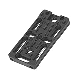 Plaque de Commutation Camera Cheese Easy Plate, Camera Cheese Easy Plate, Plaque D'extension de Fromage à Dégagement Rapide Polyvalente avec Trou de Filetage 1/4 3/8, Support de