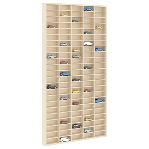Expositor de pared beige para ganar espacio en pasillos 3