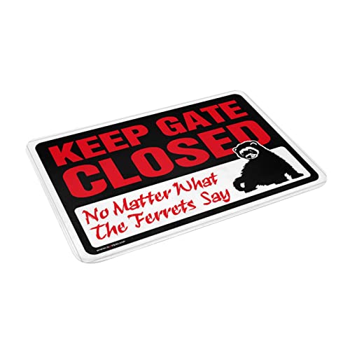 Paillasson d'intérieur Keep Gate Closed tapis extérieur de sol - 3