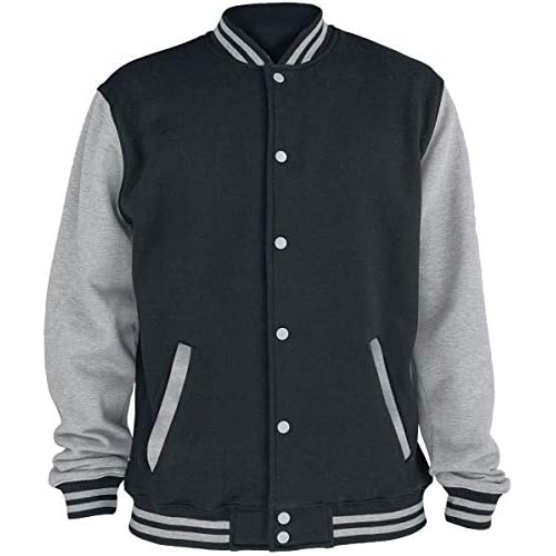 Riverdale South Side Serpents Chaqueta Universitaria Negro/Gris XXL