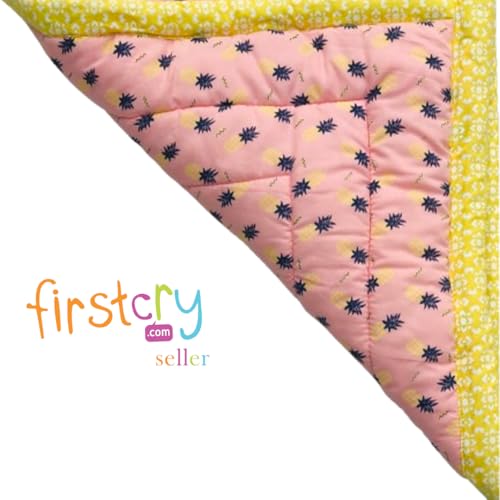 Image of Bedding Mattress for Cotton, Baby Sleeping Bed Set Godari Baby Cradle |Sleeping Mat |Multi Purpose Cushioned Bed |Baby Bed for 0 to 2 Years.