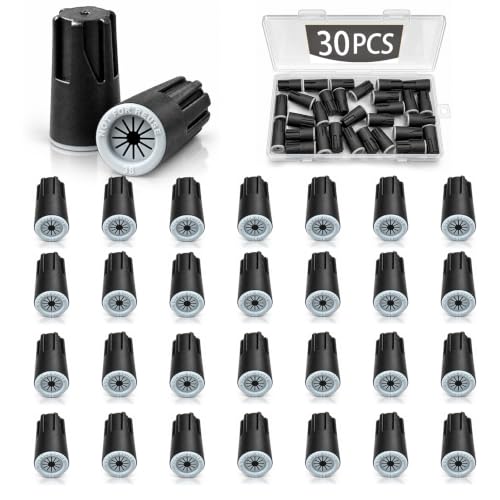 30 connecteurs électriques étanches 22-10AWG noir