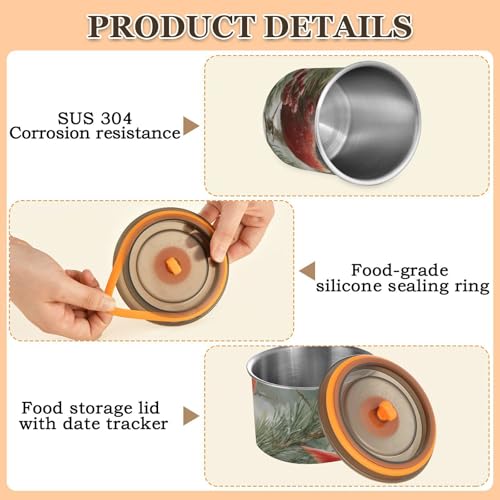 Contenedor de acero inoxidable para café 900ml miniatura 5
