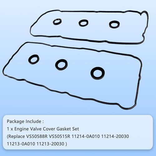 Image of VS50588R Engine Valve Cover Gasket Set Kit for Toyota Avalon Camry Solara Sienna Highlander Lexus RX300 RX330 ES300 ES330 RX400h 3.0L 3.3L 1999 2000 2001 2002 2003 2004 2005 2006 2007 2008 2009 2010