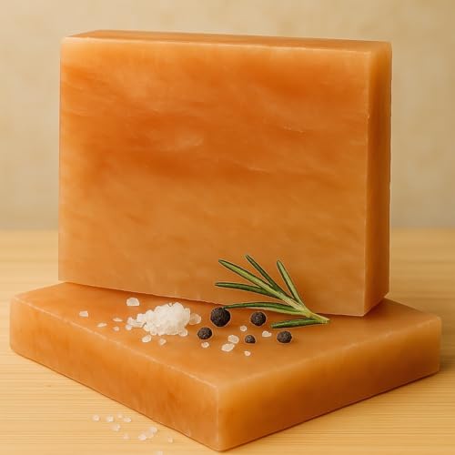 Slateex Lot de 2 pierres de sel de l'Himalaya 20 × 20 ×...