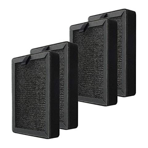 PUREBURG 4-Pack Replacement 3-in1 HEPA Filters Compatible with LEVOIT LV-H13EU / LV-H128 Air Purifier, Part # LV-H13EU-RF/LV-H128-RF Cover