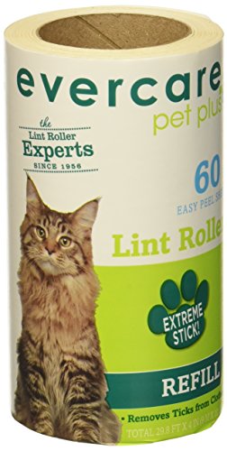 Evercare-Pet-Hair-Lint-Roller-Refills-6PACK-301-ft-x-4-ea Evercare Pet Hair Lint Roller Refills 6PACK (30.1 ft x 4" ea) - Image 1