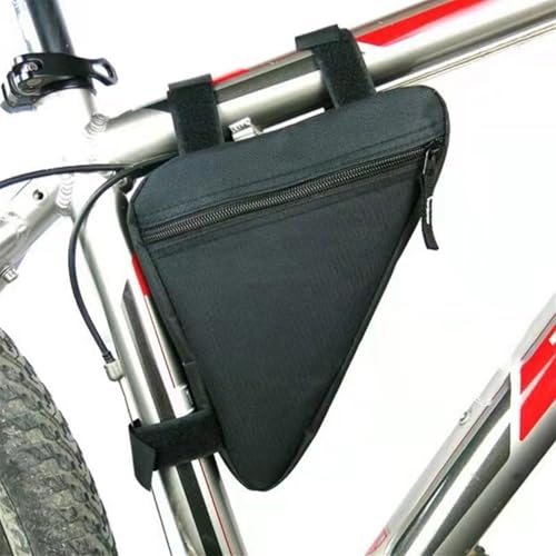 DRYUSFD Fahrrad Rahmentasche für Orbea Electric Kemen/Vibe/Optima, Leicht Fahrrad Oberrohrtasche, Wasserdicht Fahrradtasche Rahmen, Fahrradtasche unter dem Schlauch,C-Black