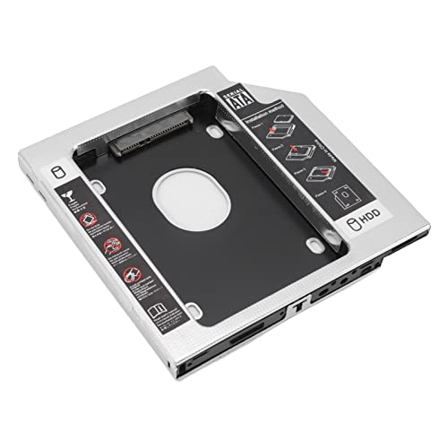 Bandeja Universal para HDD 12.7mm 2.5 a 2nd HDD SSD miniatura 5
