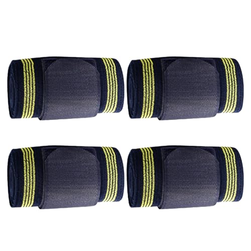 Vendas elásticas para proteger las piernas, 4 rollos de vendas para la equitación, para la prevención veterinaria de daños en los tendones y lesiones durante el entrenamiento y carreras para