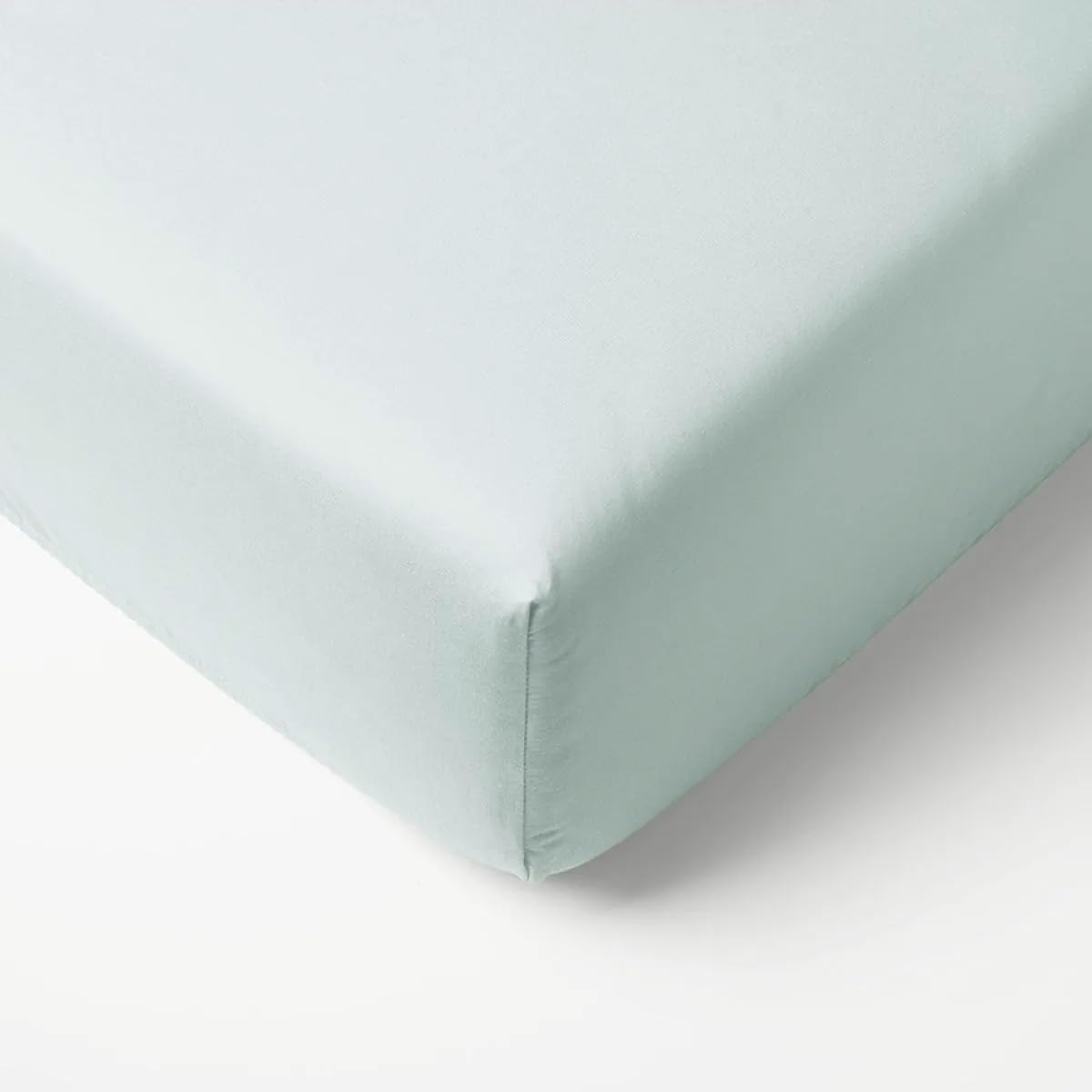 Mon PTIT Dodo Jersey Fitted Sheet 60 x 120 cm Green DE Grey