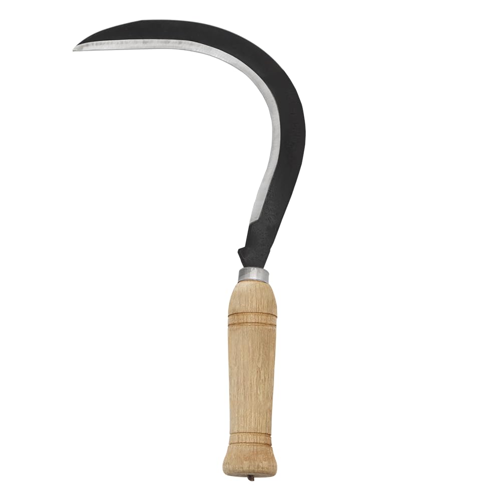 Amazon.com : Zenport K209F Curved Weeding Harvest Scythe, 13-Inch