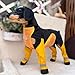 Dog Waterproof Leggings with Boots - Windproof & Anti - Dirty Pet Foot Covers for Small to Large Dogs(M)