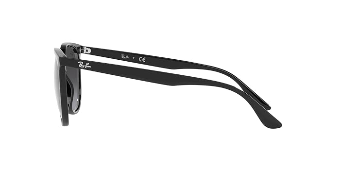 Amazon | [レイバン] RB 4378 女性 サングラス BLACK/GREY