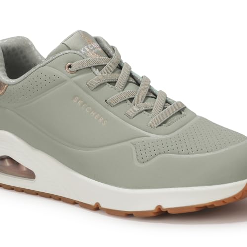 Image of Skechers Women Uno Shimmer Away Sneakers
