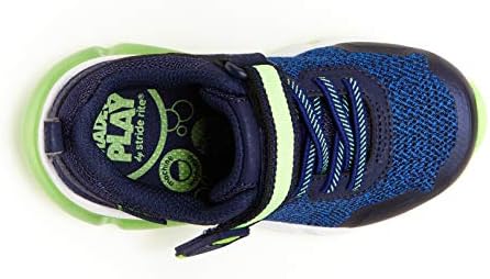 Stride Rite Boy's Made2Play Radiant Bounce Sneaker, Blue/Green, 11 Wide Little Kid | Image 5