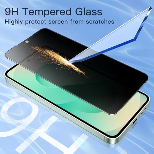 Image of JETech Privacy Screen Protector Guard for Samsung Galaxy S25 Plus, 2-Pack